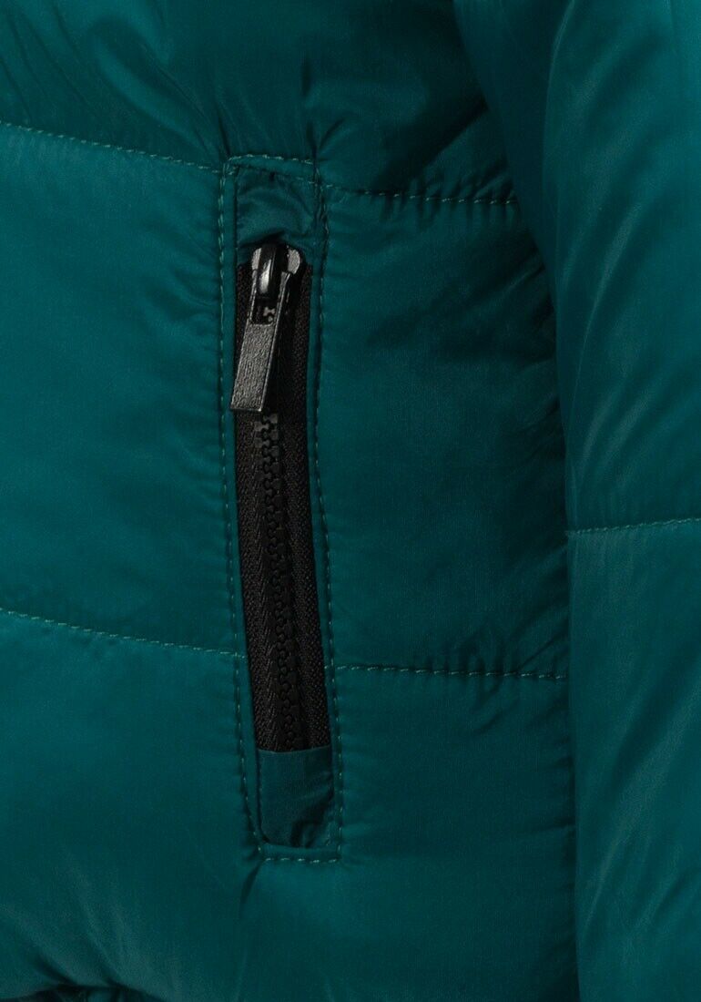 Minoti Jade Green Sherpa Lined  Hooded Winter Coat