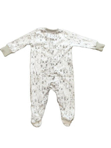 Multi Print Cactus Cotton Romper Sleepsuit