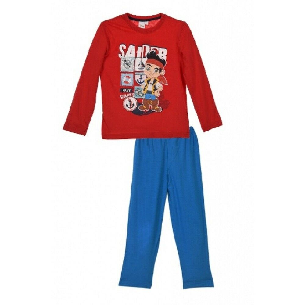 Boys Disney Red Jake Never Land Priates Nightwear