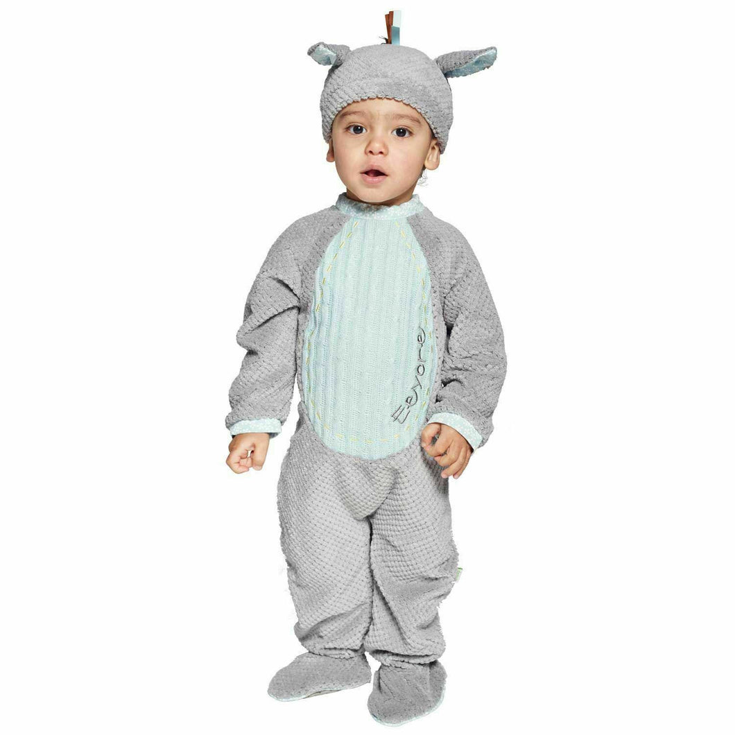 Baby Boys Girls Official Disney Eeyore Vintage Style Romper