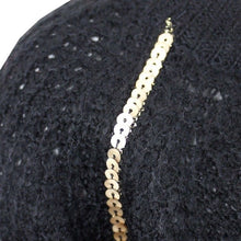 Load image into Gallery viewer, Girls Black Sequin Embellished Shoulder Soft Knitted Jumper
