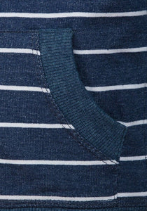 Boys Soul & Glory Blue & White Stripe Hoody