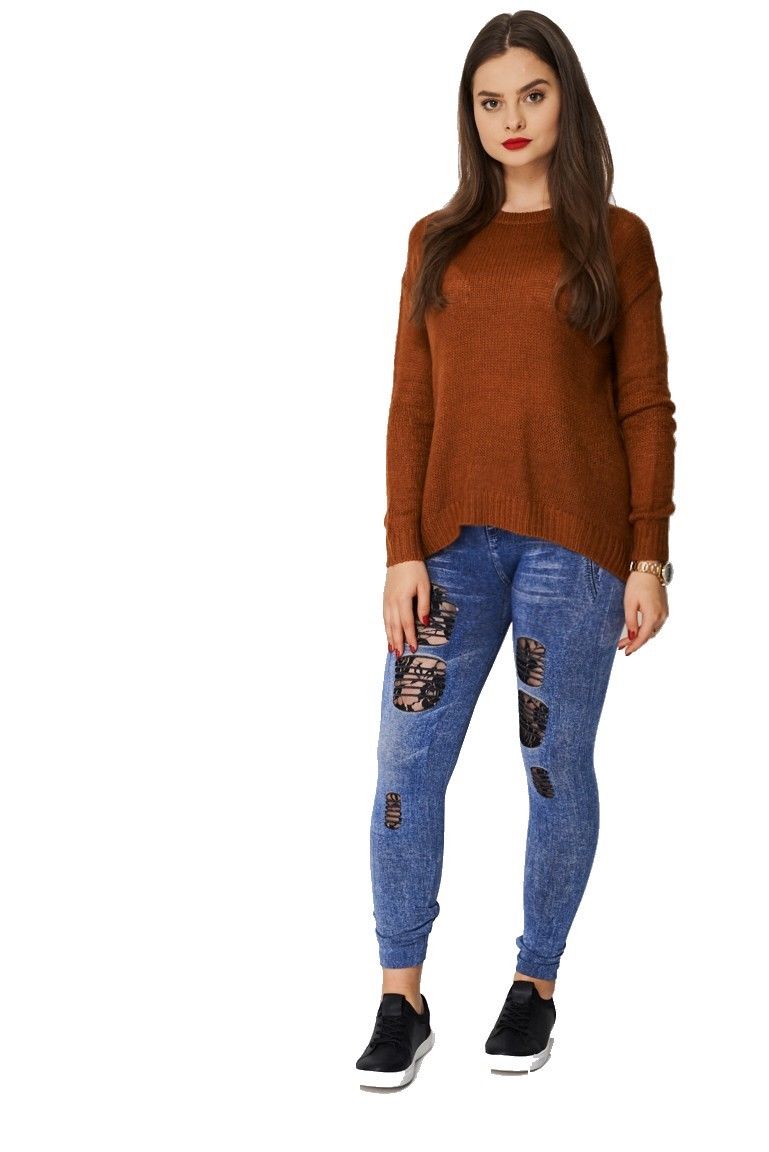 Burnt Brown Soft Touch Knit Jumper