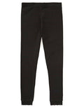 Girls Leggings Cropped Lace Hem Stretchy ¾ Length Cotton Soft Jersey Bottoms