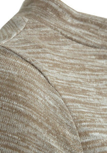Beige Epilogue High Neck Lighty Knitted Top Dress