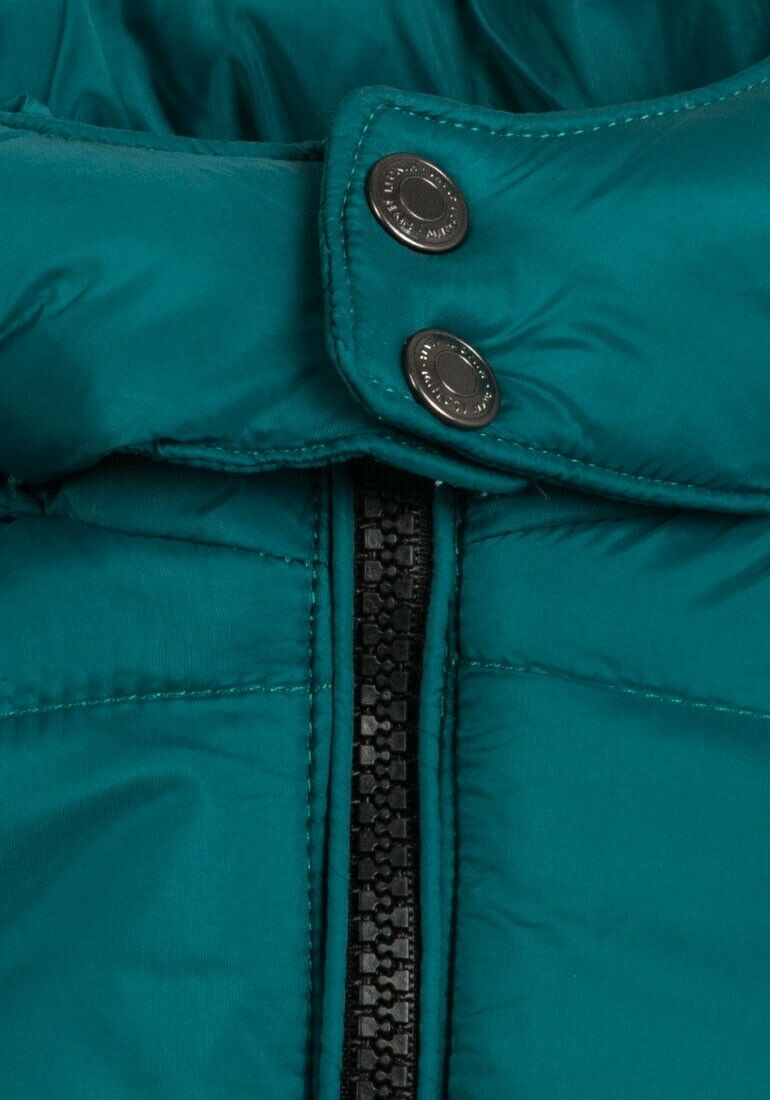Minoti Jade Green Sherpa Lined  Hooded Winter Coat