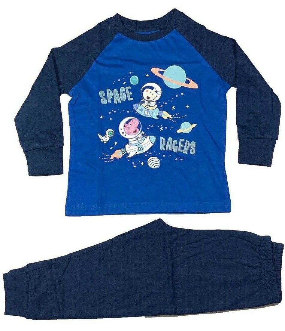 Boys Official George Peppa Pig Space Ragers Pyjamas