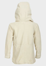 Load image into Gallery viewer, Cream Military Style Button Down Soft Fleece Jacket
