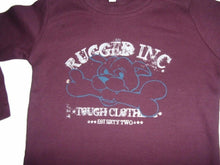 Load image into Gallery viewer, Maroon Tex Baby Brand Rugged Inc. Print Top
