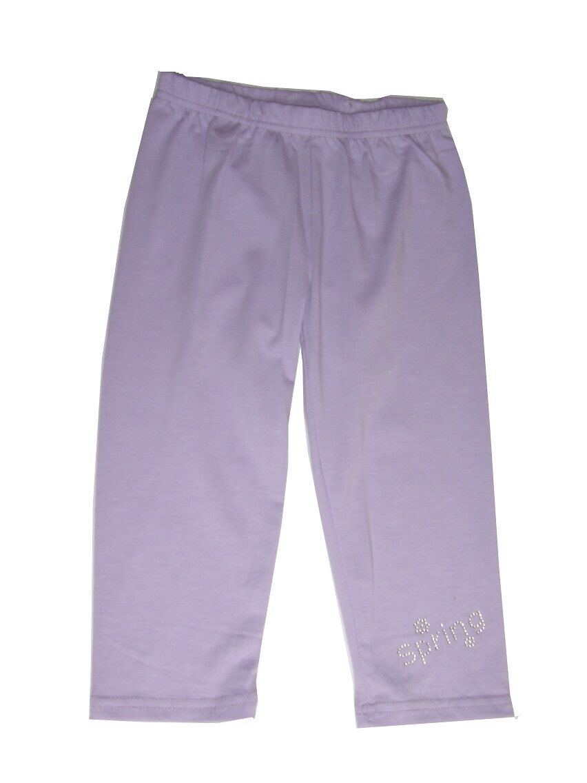 Girls Lilac Spring Holiday Top & Leggings Set