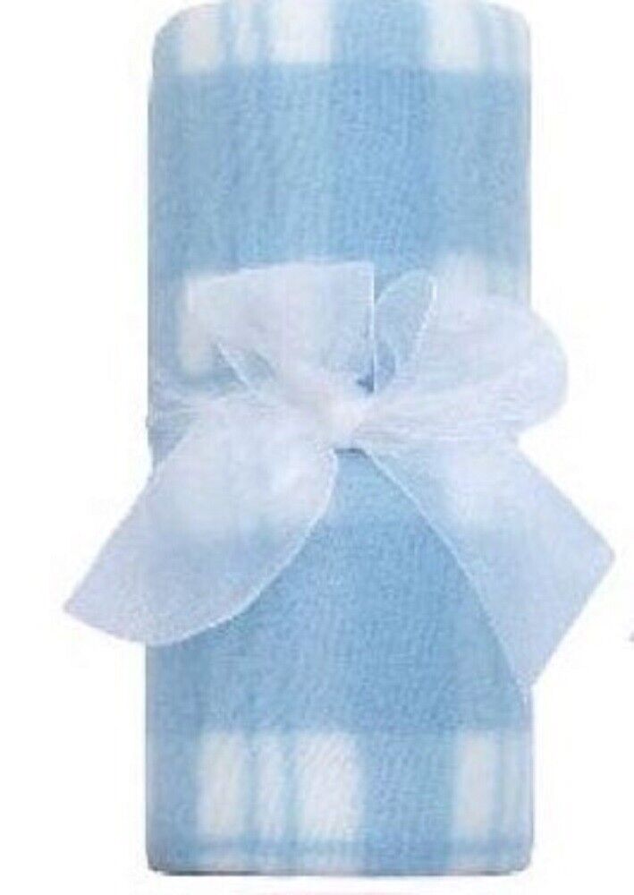 Baby Newborn Boy Girl Blankets Moses Basket Pram Crib Soft Fleece Shower Blanket