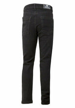Load image into Gallery viewer, Boys Respect Black Wash Slim Fit Denim Jeans
