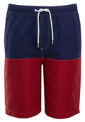 Boys Colour Block Swimming Shorts