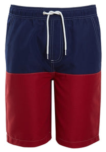 Boys Colour Block Swimming Shorts