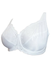 Load image into Gallery viewer, Trofé White Bianca Full Cup Under-Wired Minimiser Bra
