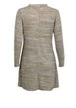 Load image into Gallery viewer, Beige Epilogue High Neck Lighty Knitted Top Dress
