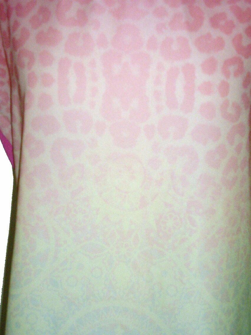 Pink Multi Leopard Print Plain Back Sleeveless Top