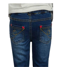 Load image into Gallery viewer, Baby Girls Minoti Polka Dot Top + Jeans Set
