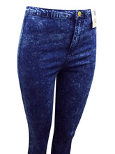 Load image into Gallery viewer, Blue Premium Wash High Waist Skinny Jeans
