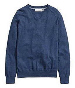 Soft Knitted Long sleeve Crew Neck Cotton Jumper