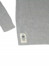 Load image into Gallery viewer, Soul &amp; Glory Grey High Neck Thick Knitted Long sleeve Jumper
