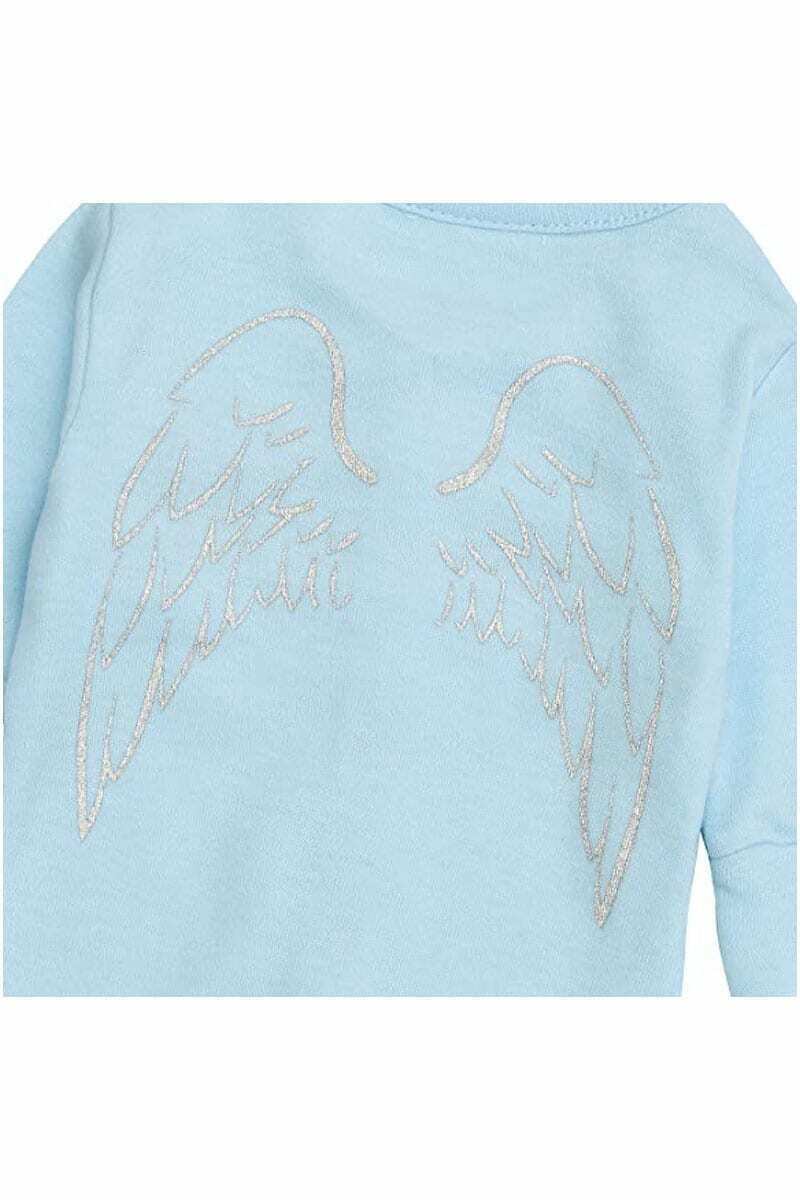 Blue Little Angel Pure Cotton Romper Sleepsuit