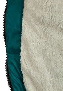 Minoti Jade Green Sherpa Lined  Hooded Winter Coat