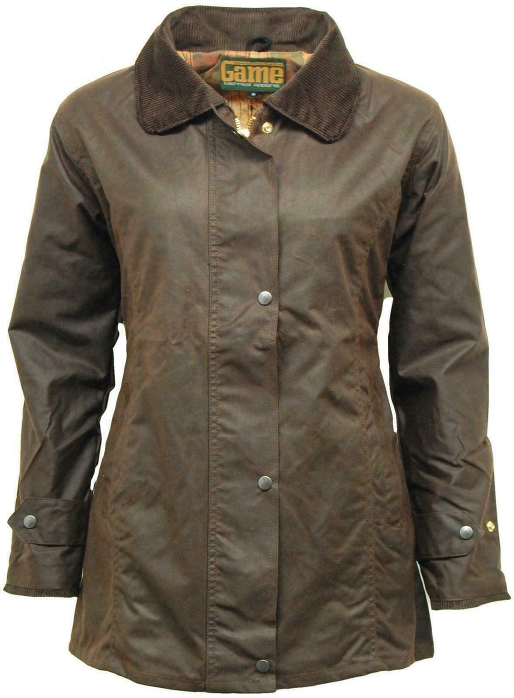 Ladies Game Fitted Antique Wax Jacket Winchester Antique Coat