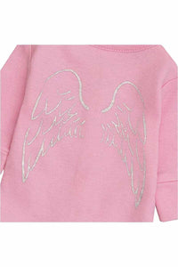 Pink Little Angel Pure Cotton Romper Sleepsuit