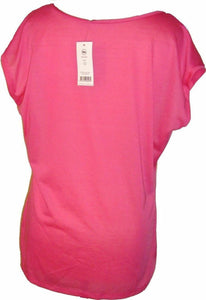 Pink Multi Leopard Print Plain Back Sleeveless Top