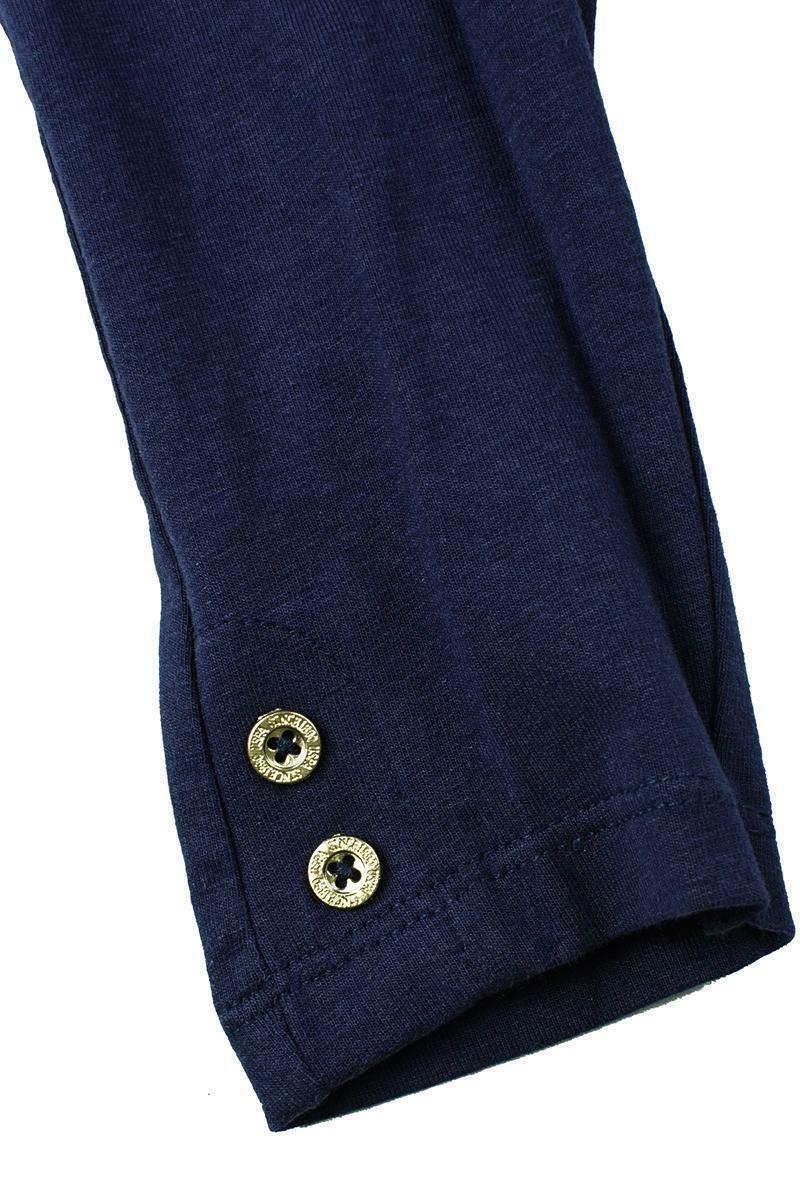 Girls Blue US Polo Stripe Short sleeve set