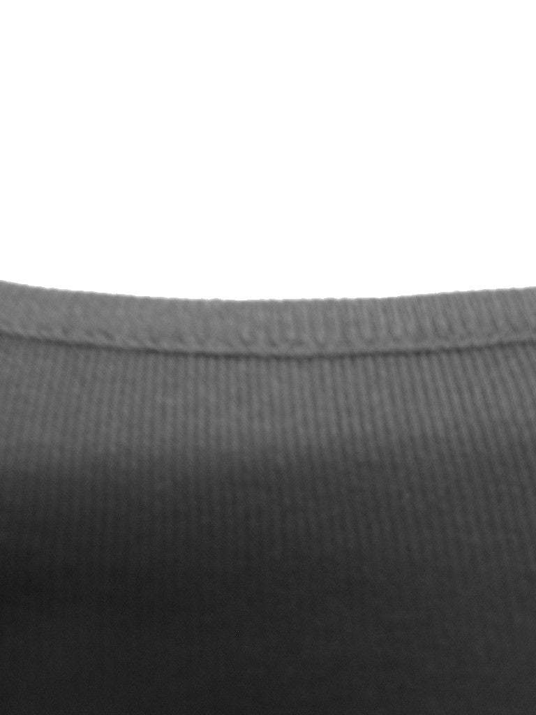 Black Plain Cotton Strappy Vest Sleeveless Camisole Top