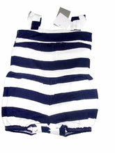 Load image into Gallery viewer, Blue Minoti Striped Strappy Playsuit
