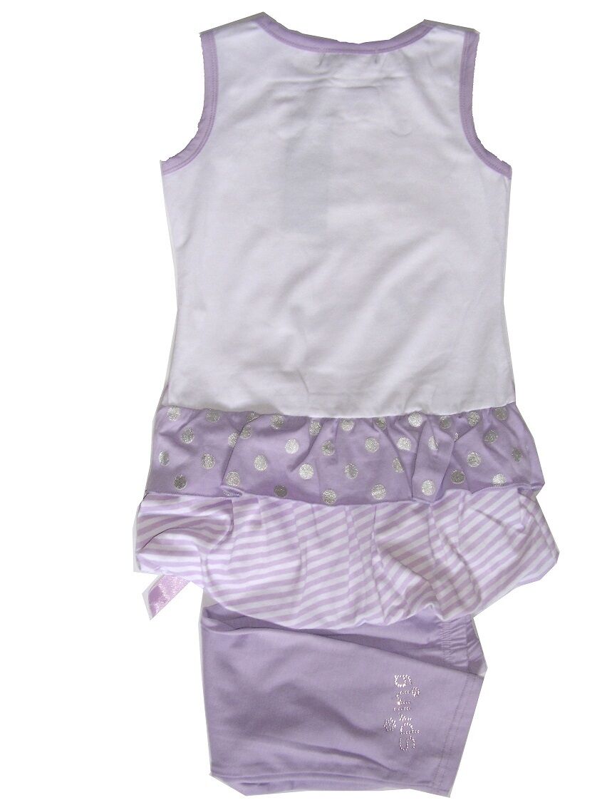 Girls Lilac Spring Holiday Top & Leggings Set