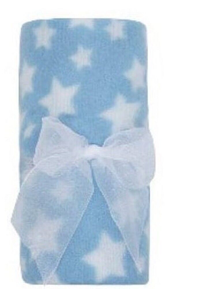 Baby Newborn Boy Girl Blankets Moses Basket Pram Crib Soft Fleece Shower Blanket