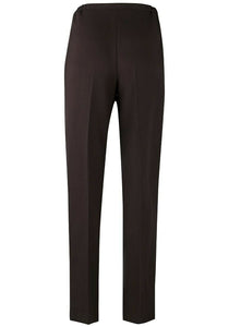 Brown Side Elasticated Waist Comfort Fit Trouser