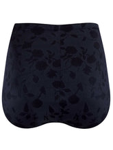 Load image into Gallery viewer, Black Jacquard Firm Control Shaping Briefs
