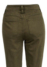 Load image into Gallery viewer, Khaki Ripped Design Cotton Rich Skinny Fit Jeans
