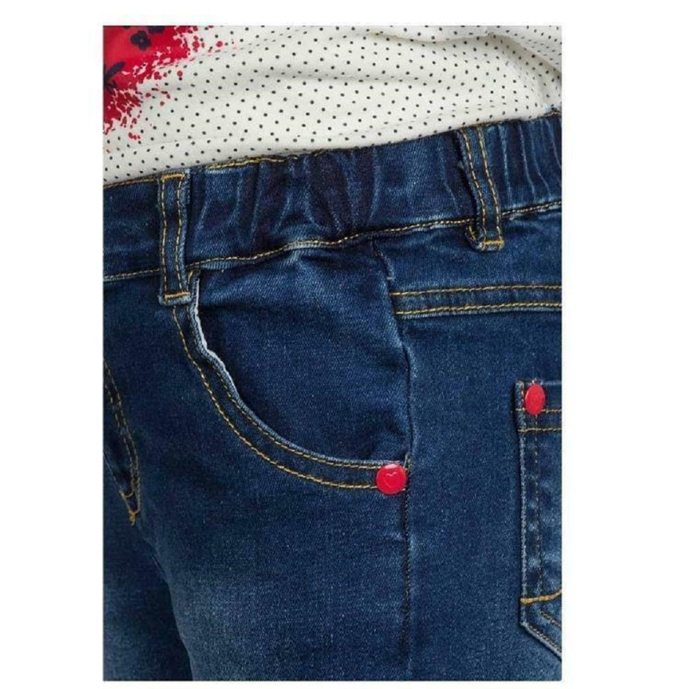 Baby Girls Minoti Polka Dot Top + Jeans Set