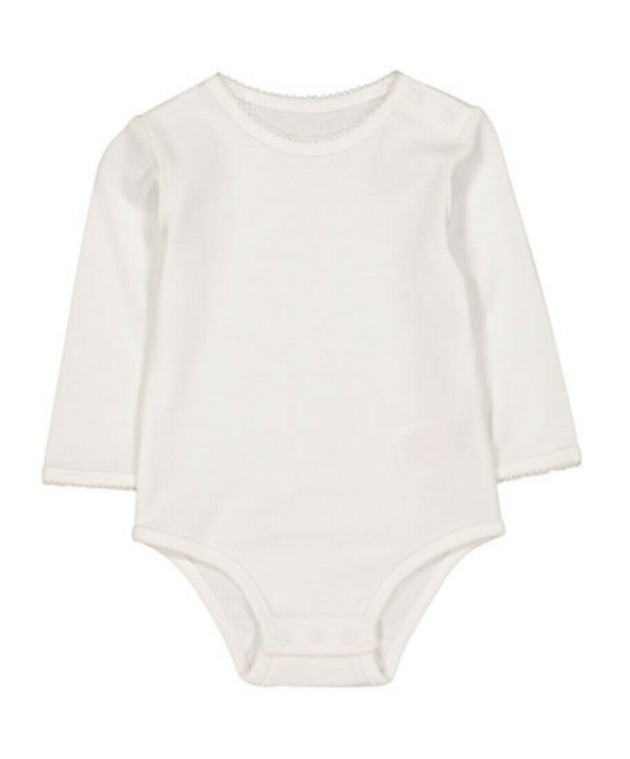 Baby Girls Mothercare Pink White Knitted Dungaree Set