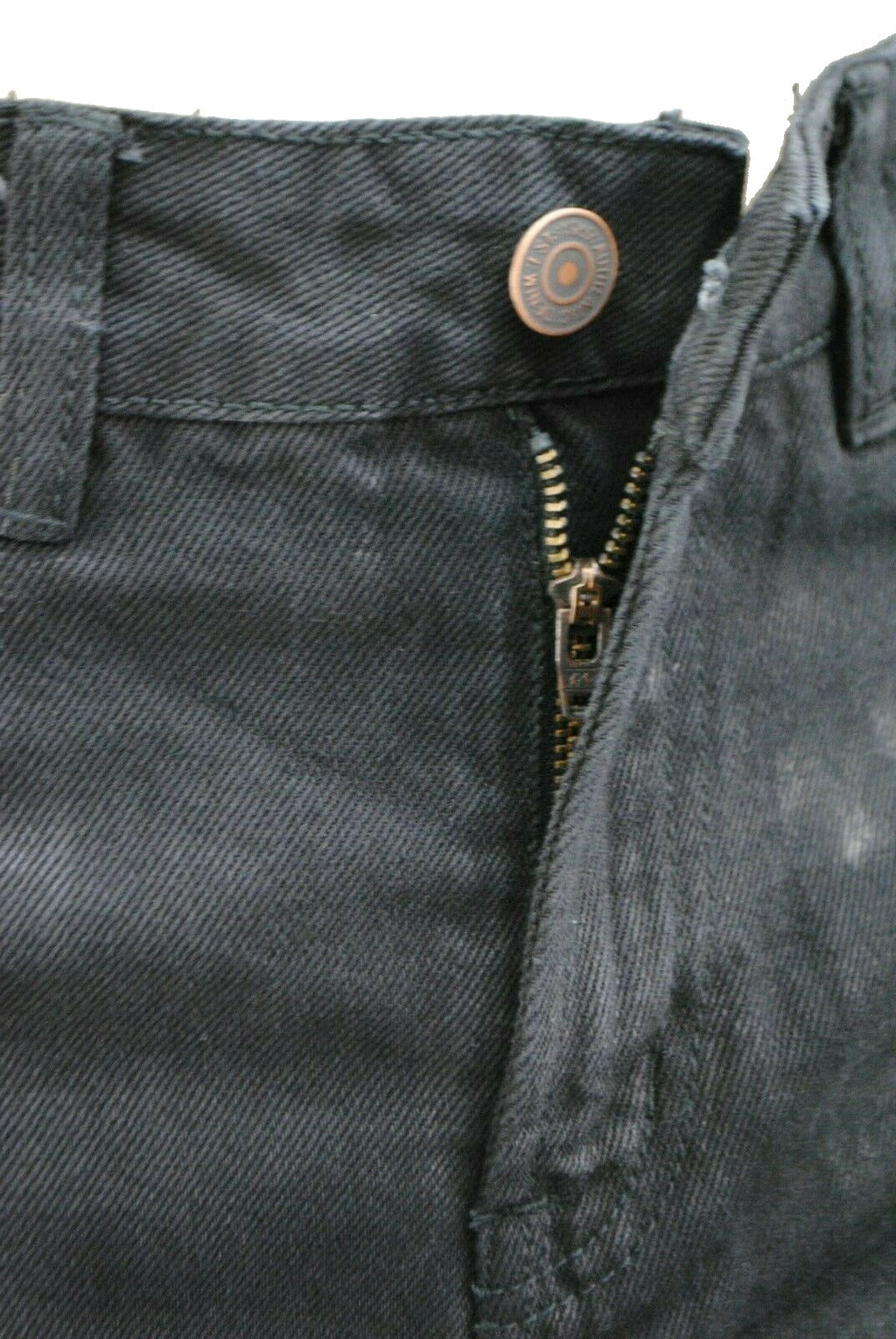 Black Distressed Frayed Hot Pant Summer Denim Shorts