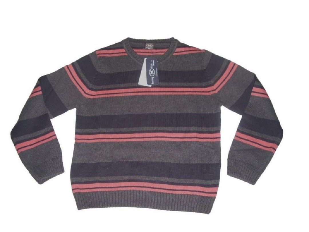 Hering Kids Multi Pink Striped Cotton Jumper