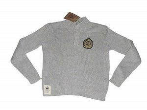 Soul & Glory Grey High Neck Thick Knitted Long sleeve Jumper