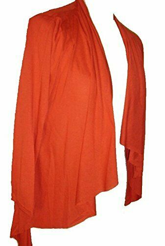 Red Waterfall Long sleeve Open Cardigan