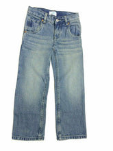 Load image into Gallery viewer, Boys Blue Dirty Wash Crinkle Effect Cotton Jeans
