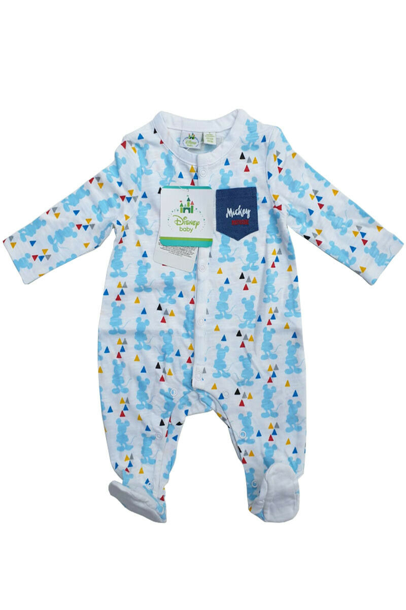 Disney Mickey Mouse Romper Pure Cotton Sleepsuit
