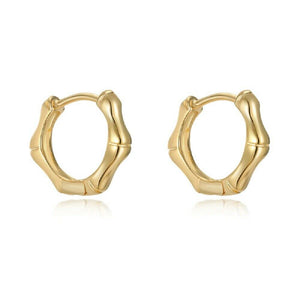Small ring on sale type earrings