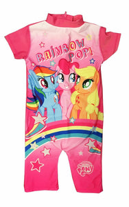 Girl Pink Swimsuit My Little Pony UPV 50+ Sun Protection 1PC Swimming Costume