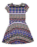 Local Legend Multi Print A-Line Sleeveless Skater