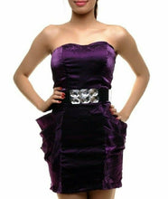 Load image into Gallery viewer, Purple Party Bandeau Strappy Dress
